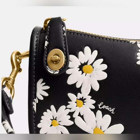 Coach Swinger Bag 20 With Floral Print - Picture 6 of 12